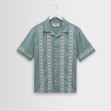 Didcot SS Shirt (Sea Green/Ecru)