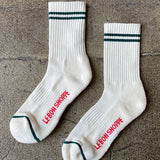 Boyfriend Socks (Parchment)