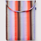 Puffy Laptop Sleeve 13/14" (Gradient Stripe / Poppy & Lilac)