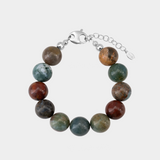 Yona Bracelet, River Jasper: 7.25"