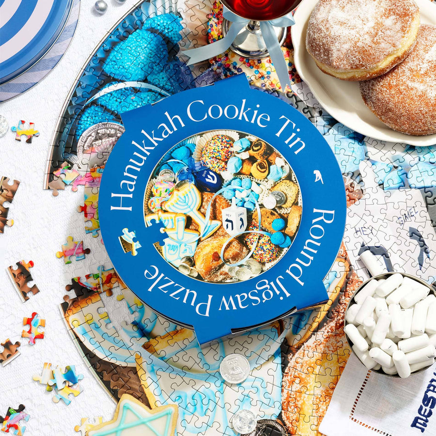 HOLIDAY SPECIAL🎁  Hanukkah Cookie Tin Jigsaw Puzzle