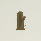 SIMPLE LINEN OVEN MITTS: MUSTARD