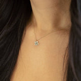 Magic Charm Cat Necklace (Silver)
