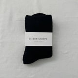 Cloud Socks (Jet Black)