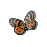 Hand-painted Tiger Moth Claw Hair Clip | Eco-Friendly (Copy): Animal