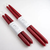 100% Beeswax Dipped Taper Candles | All Natural, Handmade (Bluebell / Standard 10" Long)