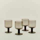 Simple Seeded Stemware (Smoke)