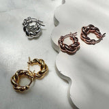 Puffy Twist Huggies (Gold)