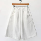 Liam Bermuda Shorts (Milk Canvas)