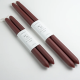 100% Beeswax Dipped Taper Candles | All Natural, Handmade (Bluebell / Standard 10" Long)