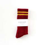 Boyfriend Socks (Cardinal)