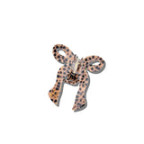 Coquette Bow Claw Hair Clip (Red Plaid)