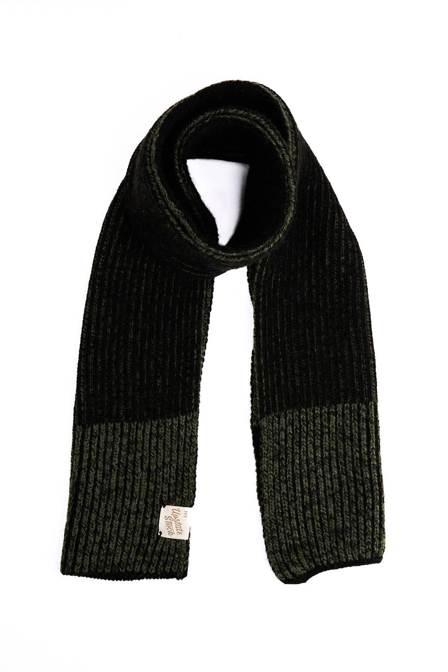 U.S. Ragg Wool Scarf: Oatmeal Melange