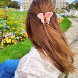 Hand-Painted Mini Swallowtail Butterfly Claw Hair Clip | Eco-Friendly - Limited Edition