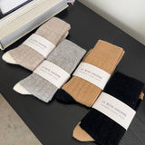 Classic Cashmere Socks: Camel