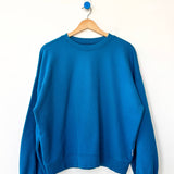 French Terry Sweatshirt (Teal Blue)