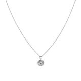 Magic Charm Daisy Necklace (Silver)