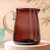 Handblown Glass Pitcher (Tamarind)