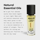 Meadowland Eau de Cologne – Grass, Cedar & Patchouli | Travel Size, 10ml