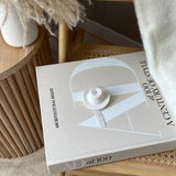 Cowboy Hat Incense Stick Holder | Minimalist Incense Burner: Cream White