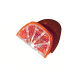 Hand-painted Citrus Slice Claw Hair Clip (Grapefruit)