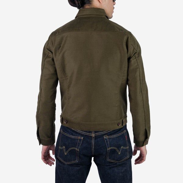 12oz Whipcord Modified Type III Jacket (Olive Drab Green)
