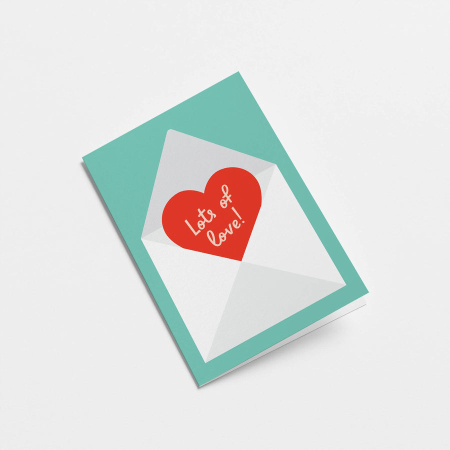 Lots of love - Greeting Card
