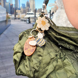 Daisy Bag Charm + Keychain