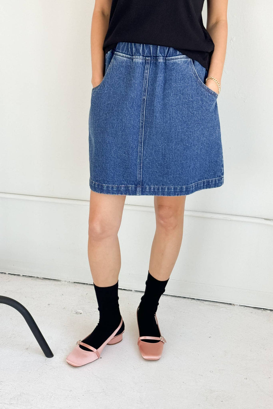 City Skirt  (Denim)