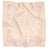 "own your power" cotton voile bandana - blush
