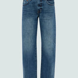 Lexi Mid Rise Bowed Straight Jean (Artisan)
