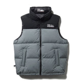 Reversible Bubble Down Vest (Heather Gray)