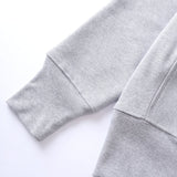 Super Weight Quarter Zip (Heather Grey)