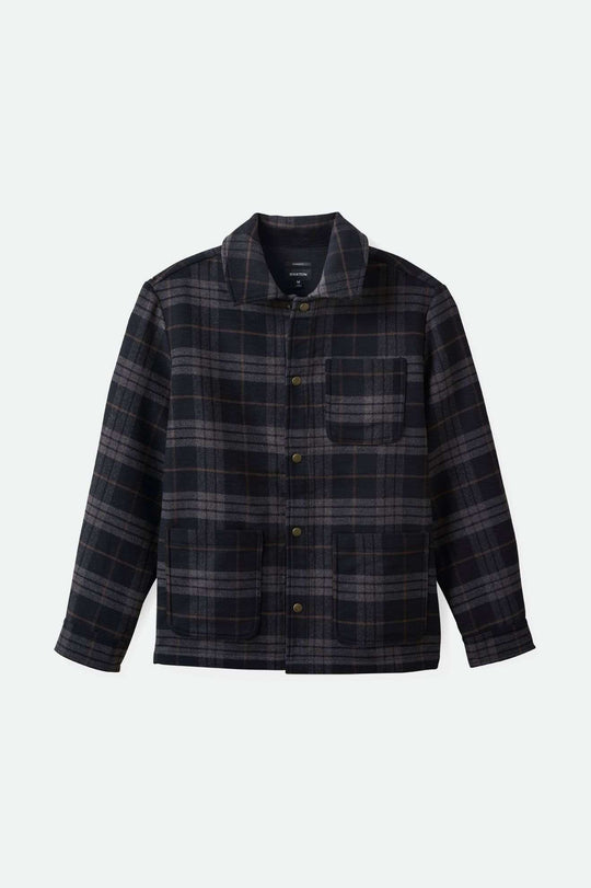 Shop Chore Coat (Black/Charcoal Plaid)