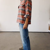The Work Shirt (Rust Plaid)