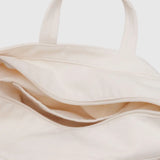 Horizontal Zip Duck Bag (Embroidered Shells)