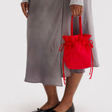 Nylon Drawstring Bag (Candy Apple)