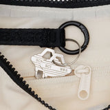 Small Nylon Crescent Bag (Embroidered Shells)