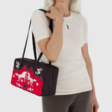 Nylon Bowler Bag (Western Appliqué)