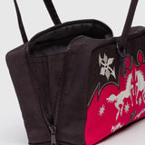 Nylon Bowler Bag (Western Appliqué)
