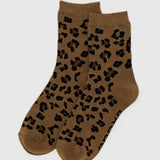 Crew Sock (Dark Leopard)