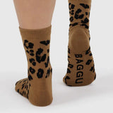 Crew Sock (Dark Leopard)