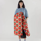 Puffy Picnic Blanket (Strawberry)