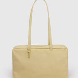 Medium Nylon Bowler Bag (Butter)