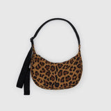 Small Nylon Crescent Bag (Leopard)