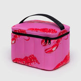 Puffy Lunch Bag (Pink Lobster)