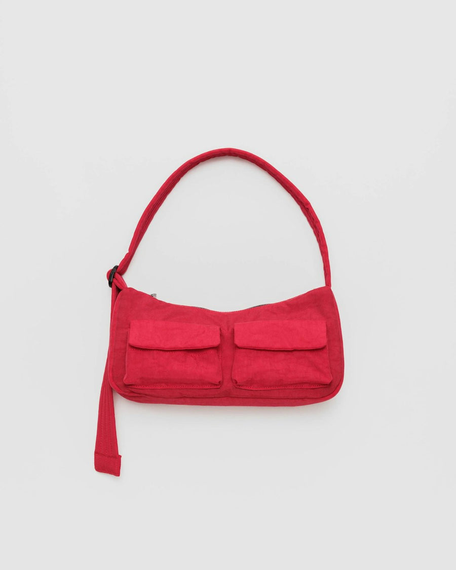 Cargo Shoulder Bag (Candy Apple Red)