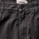 The Straight Foundation Pant (Faded Black)