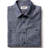 The Foundry Shirt in Rinsed Indigo