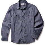 The Foundry Shirt in Rinsed Indigo